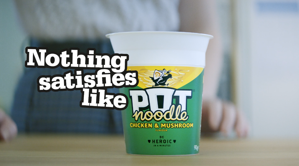 Pot Noodle:“吸面”的声音很离谱?放心,它还能更离谱!